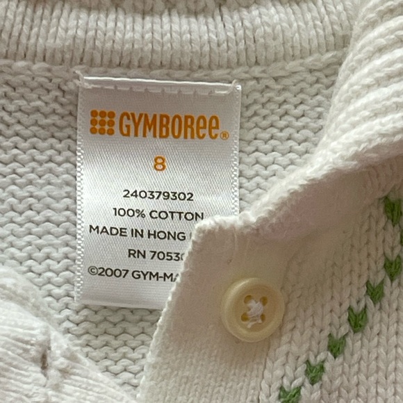 Gymboree vintage argyle vest size 8 - Picture 2 of 5